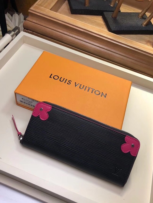 Louis Vuitton Outlet Epi Leather CLEMENCE WALLET M62967 black