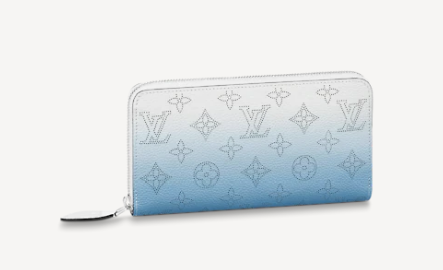 Louis Vuitton Outlet ZIPPY WALLET M80490 Gradient blue