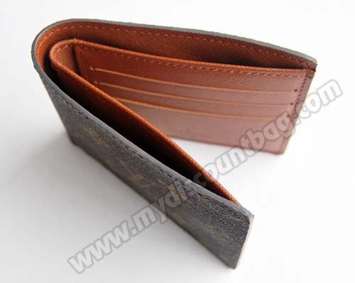 Louis Vuitton Outlet handbag monogram canvas wallet billfold with 7 credit card slots m60930