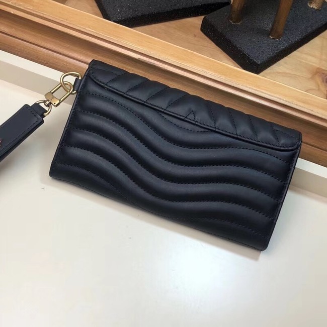 Louis Vuitton Outlet NEW WAVE LONG WALLET M63298 black