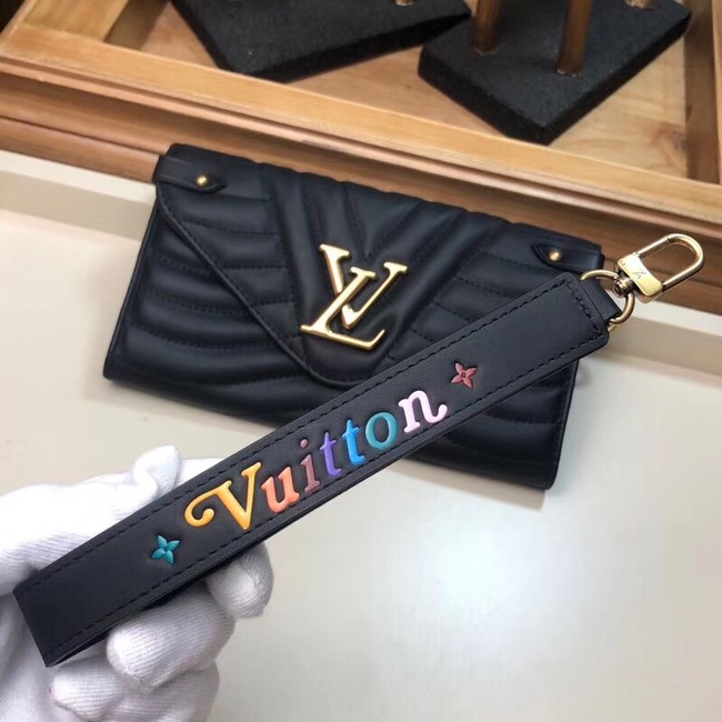 Louis Vuitton Outlet NEW WAVE LONG WALLET M63298 black