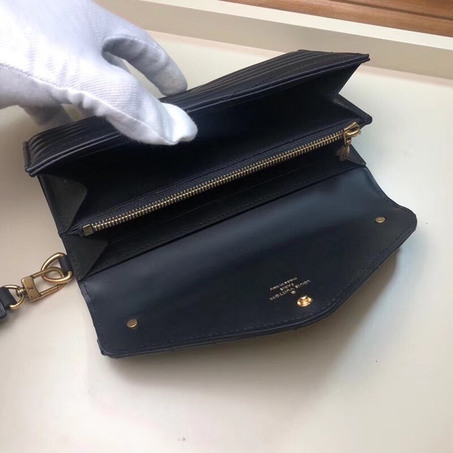 Louis Vuitton Outlet NEW WAVE LONG WALLET M63298 black