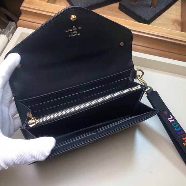 Louis Vuitton Outlet NEW WAVE LONG WALLET M63298 black