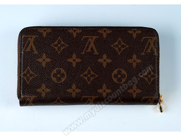 Louis Vuitton Outlet Classic Monogram Zipped Purse 60017