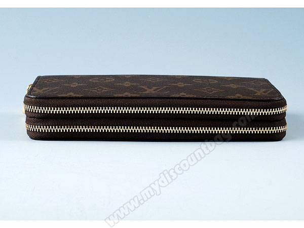 Louis Vuitton Outlet Classic Monogram Zipped Purse 60017