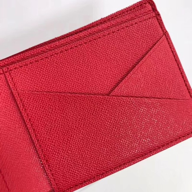 Louis Vuitton Outlet original MULTIPLE WALLET M60895 red