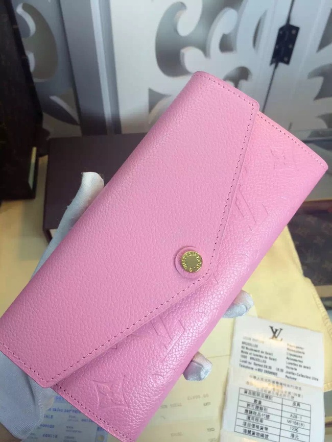 Louis Vuitton Outlet Monogram Empreinte Wallet M61182 Pink