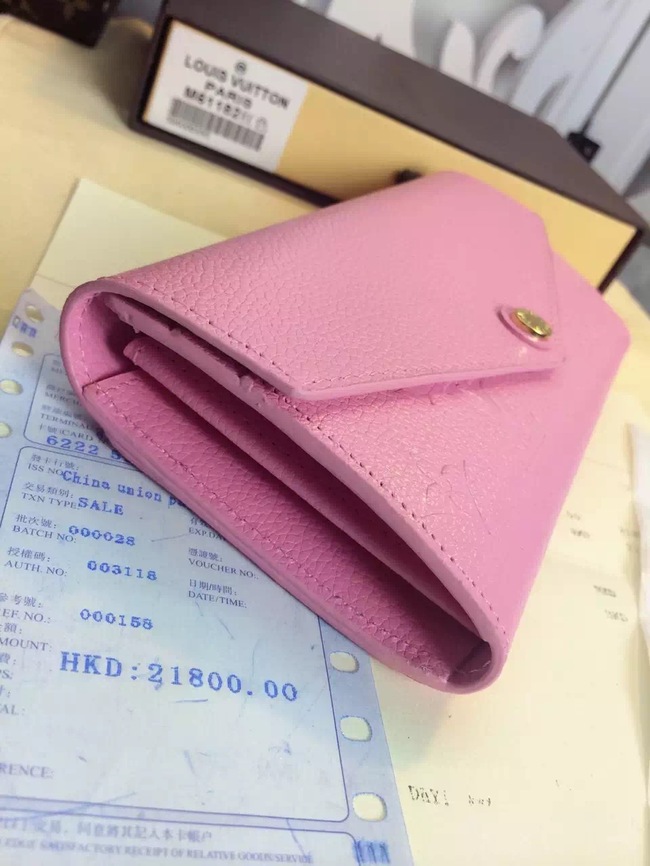 Louis Vuitton Outlet Monogram Empreinte Wallet M61182 Pink