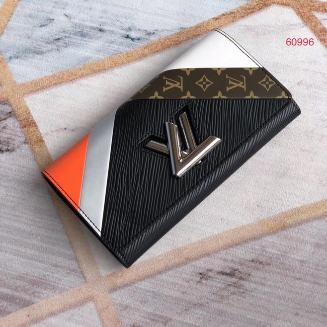 Louis Vuitton Outlet original TWIST Wallet M60996 black