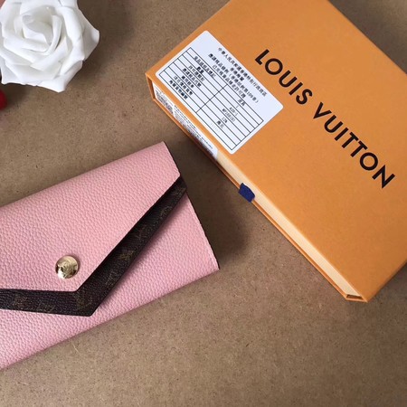 2017 Louis Vuitton Outlet MONOGRAM DOUBLE wallet M64317 pink