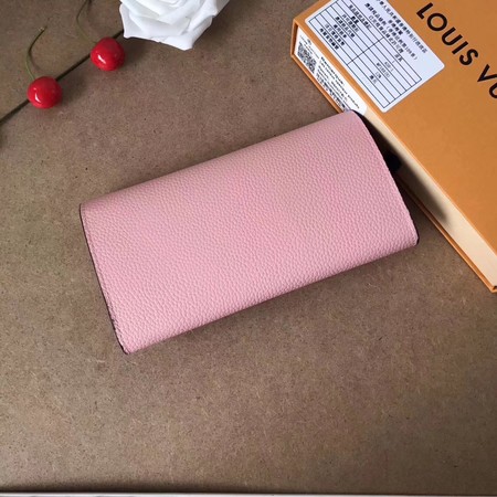 2017 Louis Vuitton Outlet MONOGRAM DOUBLE wallet M64317 pink