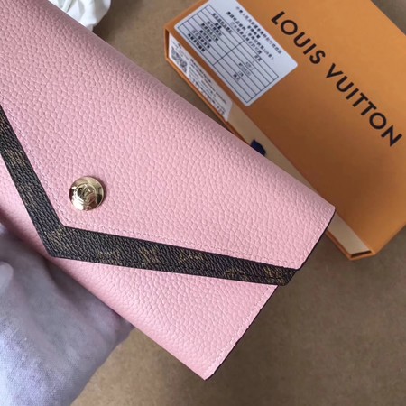 2017 Louis Vuitton Outlet MONOGRAM DOUBLE wallet M64317 pink