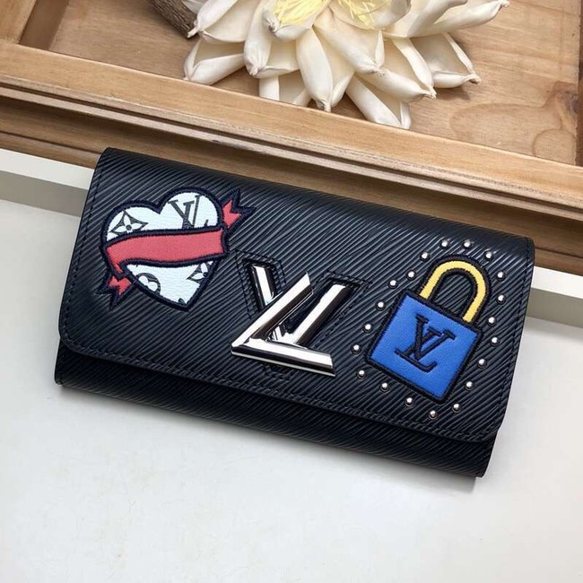 Louis Vuitton Outlet TWIST WALLET M63456 black