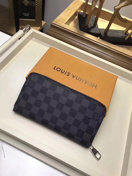 Louis Vuitton Outlet Damier Ebene ZIPPY Wallet 63076