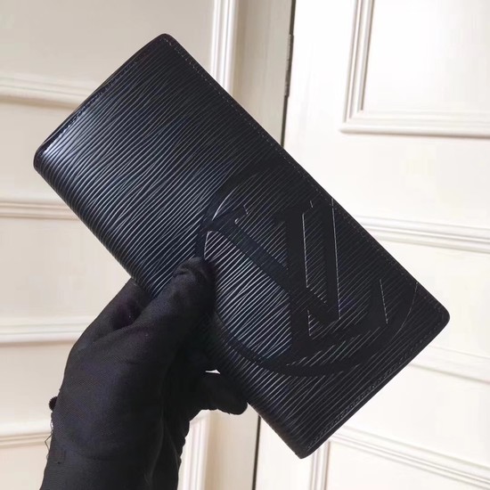 Louis Vuitton Outlet EPI leather Wallet 63511 black