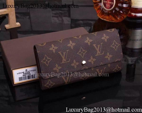 Louis Vuitton Outlet Monogram Canvas Sarah Wallets M61734