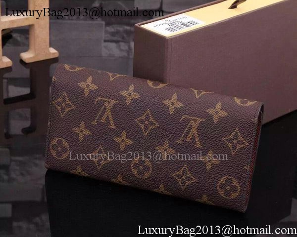 Louis Vuitton Outlet Monogram Canvas Sarah Wallets M61734