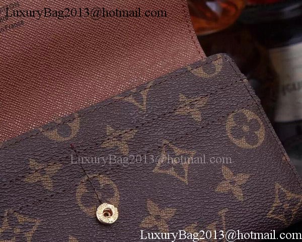 Louis Vuitton Outlet Monogram Canvas Sarah Wallets M61734