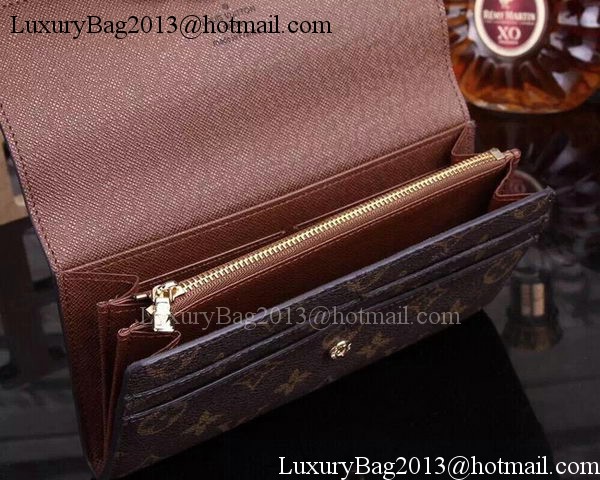 Louis Vuitton Outlet Monogram Canvas Sarah Wallets M61734