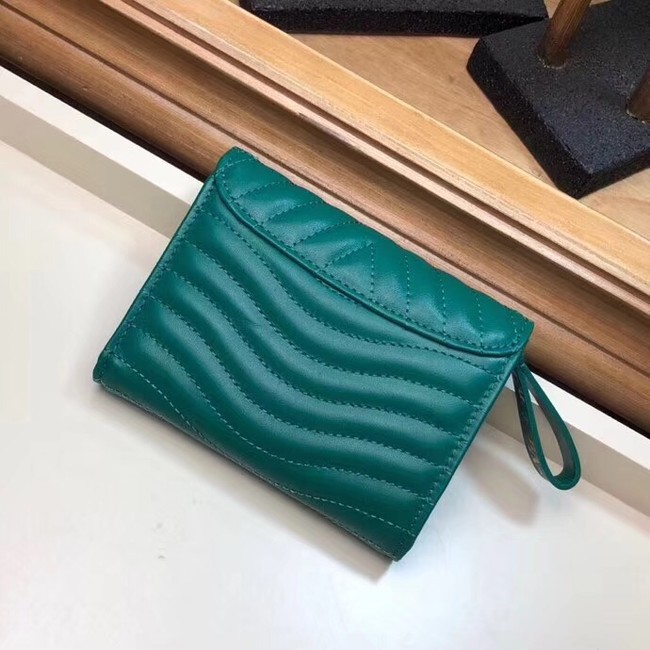 Louis Vuitton Outlet NEW WAVE COMPACT WALLET M63427 green