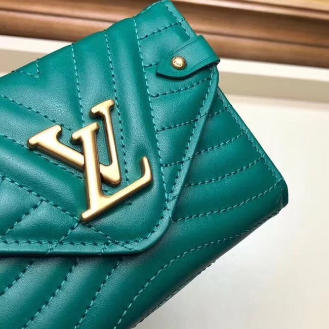 Louis Vuitton Outlet NEW WAVE COMPACT WALLET M63427 green