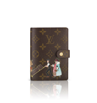 Louis Vuitton Outlet Monogram Canvas Small Ring Agenda Cover Illustre 21127